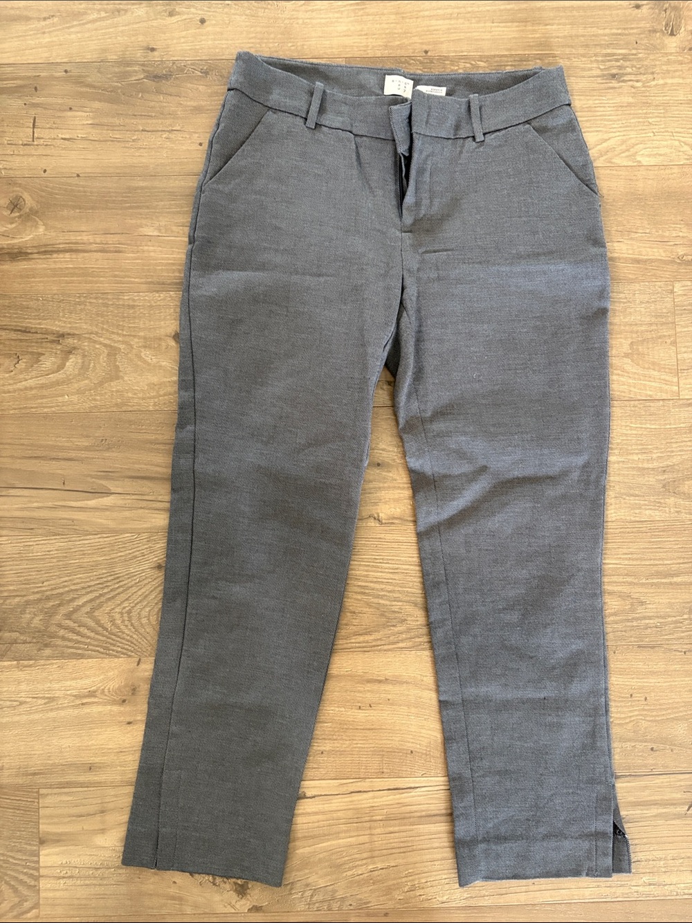 A New Day Gray Stretch Dress Pants